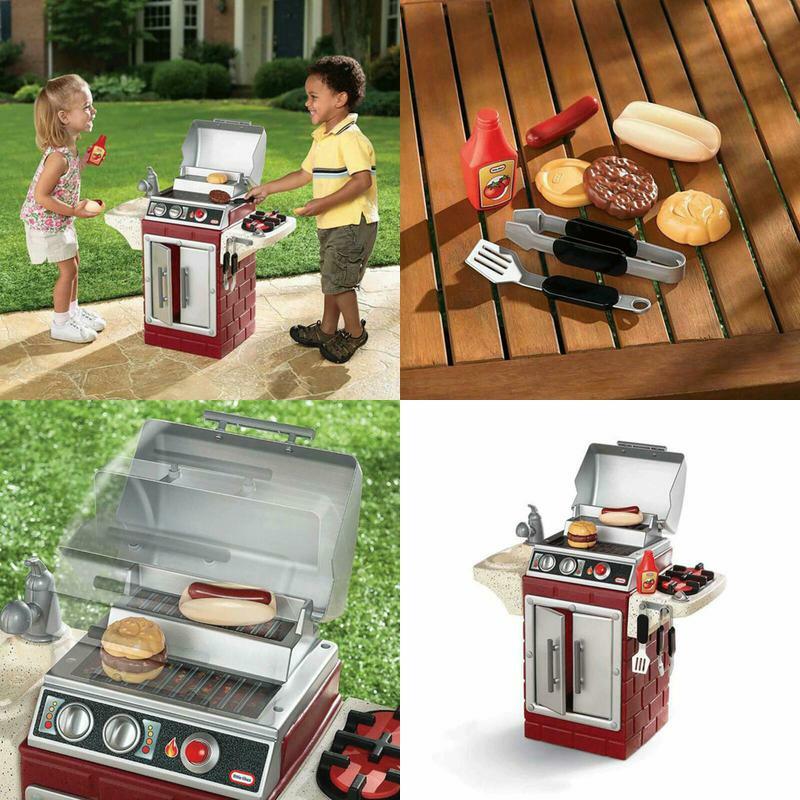little tikes barbecue set